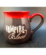 NEW Halloween Vampire Blood Ceramic Mug 20 oz 2-Sided by Boston Warehous... - $22.00