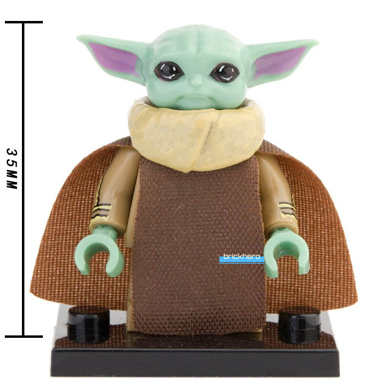 Baby Yoda Disney Star Wars Mandalorian LEGO Custom Minifigure Toy Gift - £2.25 GBP