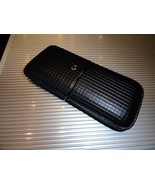 Black &amp; Gold Leather  Case holds 3 Robusto size - $102.90 CAD