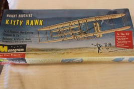 1/39 Scale Monogram, Wright Bros. Kitty Hawk Airplane Model Kit #PA30 BN Sealed - $50.00