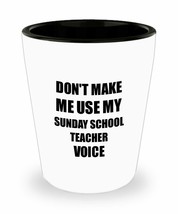 Sunday School Teacher Shot Glass Coworker Gift Idea Funny Gag For Job Liquor Lov - £10.26 GBP