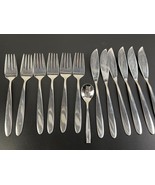 WMF Cromargan LAUREL GERMANY Stainless Flatware Silverware Lot of 13 - $46.39