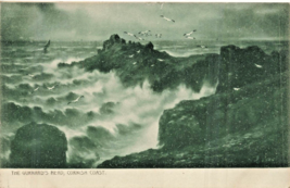 Gurnards Head Cornish Coast + Wreck BEACH-TUCK Rough Seas~Lot Of 2 &#39;05 Postcards - £8.14 GBP