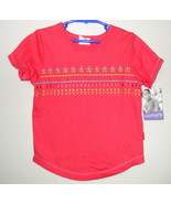 Girls NWT Coral Short Sleeve Top Size 4T - £4.76 GBP