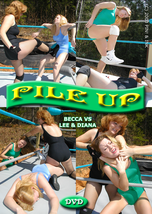 ThunderGirls Female Wrestling DVD012 Pile-Up Becca vs Luscious Lee &amp; Diana - $14.95+