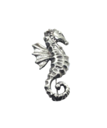 Sterling Seahorse Pin Heavy VINTAGE - £35.15 GBP