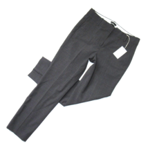 NWT J.Crew Cameron Slim Crop in Heather Coal Italian Stretch Wool Pants 16 - £71.77 GBP