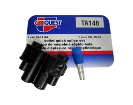 Carquest TA146 TA146 18-14 Gauge Bullet Quick Splice Set Brand New! - £11.05 GBP