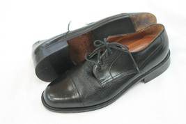 Bostonian Men&#39;s Shoes Size Us 9.5M Black Leather Oxfords Casual Dress La... - £31.16 GBP