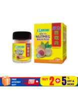 1 X Hurix&#39;s Salap Pala Nutmeg Balm 10g-Relieve Cold, Headache, Block - $357.01 MXN