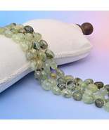 Natural Green Prehnite Oval Gemstone Beads, Size 10-17mm Green Prehnite ... - €9,41 EUR+
