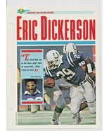 Eric Dickerson Colts RB 10&quot; X 7.5&quot; 1989 Photo Champions- Record Holders HOF - $14.84