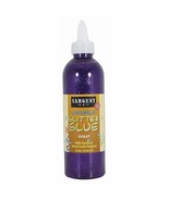 Sargent Art 22-1942 8-Ounce Glitter Glue, Violet - £13.45 GBP