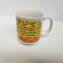 Vintage Bowler&#39;s Prayer Coffee Mug, Colorful, Bowling Collectible - $19.75