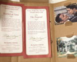 Gone With The Wind Porcelain Cards Scarlett At Tara &amp; The Proposal With Box - $24.70