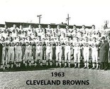 1963 CLEVELAND BROWNS  8X10 TEAM PHOTO FOOTBALL PICTURE NFL - £3.92 GBP