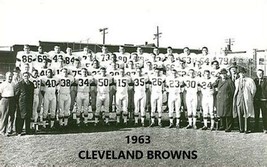 1963 CLEVELAND BROWNS  8X10 TEAM PHOTO FOOTBALL PICTURE NFL - $4.94