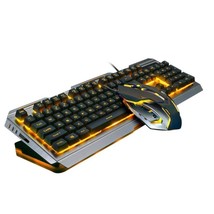 Premium Metal Gaming Keyboard and Mouse Set by Ninja Dragons V1X - £79.53 GBP