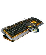 Premium Metal Gaming Keyboard and Mouse Set by Ninja Dragons V1X - £76.75 GBP