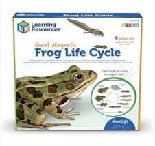 Learning Resources Giant Magnetic Frog Life Cycle Early Science Activity... - $22.24