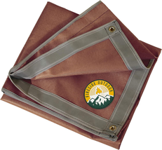 Campfire Defender Protect Preserve the Original Ember Mat | 67&quot; X 60&quot; | USA Base - £61.89 GBP