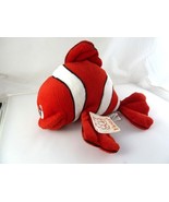 2000 FIESTA FISH PLUSH 10&quot; long mint with Tag Red &amp; white black accent C... - $16.28 CAD