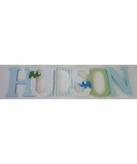 8&quot; WOODEN LETTERS-CUSTOM MADE TO MATCH YOUR DECOR-ANY NAME - £9.77 GBP