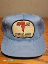 Vtg Hat Cap Dresser-Rand Compression Services Patch Rare Design Snapback - £15.03 GBP