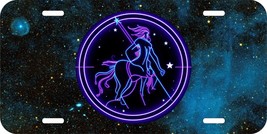 SAGITTARIUS ZODIAC HOROSCOPE ASTROLOGY NOVELTY METAL LICENSE PLATE 2B - $12.82