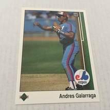 1989 Upper Deck Montreal Expos Andres Galarraga Trading Card #115 - £1.55 GBP