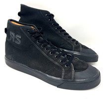 Adidas x Raf Simons Men’s Spirit High Retro Sneaker Sz 12 Black Canvas S... - $59.35