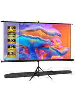 80 INCH 16:9 Adjustable Projection Screen with Carry Bag for Home Theate... - €391,20 EUR