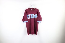 Vintage 90s Streetwear Womens L Pi Beta Phi Sorority Football Jersey T-Shirt USA - £47.44 GBP