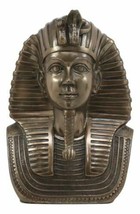 Ebros Cobra And Vulture Mask of Pharaoh Egyptian King Tut Bust Model Statue - £35.95 GBP