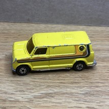 Vintage Zylmex Zee Yellow Dodge Van #P320 - Diecast - £6.15 GBP
