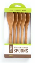 ChicoBag To-Go Ware Bamboo Utensil Multipacks Spoons, 5 count - £10.98 GBP