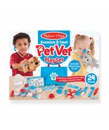 Melissa &amp; Doug Examine and Treat Pet Vet Play Set (24 pcs) - Kids Veteri... - $67.05 CAD