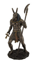 Ancient Egyptian Set The Destroyer God of Chaos Bronze Finished Statue - $72.34