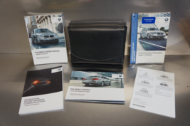 2014-2016 bmw 528i 535i 550i LCI owners manual leather case book guide set of 6 - £55.78 GBP