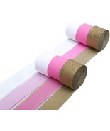 Party Crepe Paper Streamers - 6 Large Rolls, 2in x 120ft - Colorful Deco... - $19.19 CAD