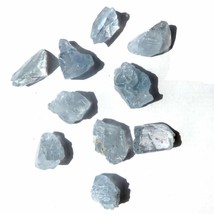 Wholesale 10 pieces Natural Sky Blue Celestite Crystals  Madagascar   cellot3 - £10.47 GBP