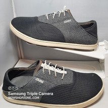 Olukai Nohea Moku Shoes Men&#39;s Size 8 Mesh SlipOn Casual Shoes Boat Sneakers Blue - £31.35 GBP