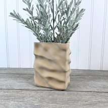 Paper Bag Sack Vase, Papur C Vase, Flower Vase, Crumpled Sack, 3D Printed - £6.93 GBP