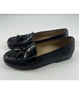Cole Haan CITY Pinch Tassel Loafer Mens 8.5 Black Patent Leather Slip On... - $38.70 CAD