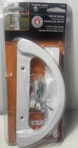 New Prime Line Patio Door Handle White 3-15/16&quot; Hole Spacing C1225. Comp... - $9.99