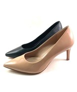 Vince Camuto Kehlia-LW Leather Mid Heel Pointed Toe Pump Choose Sz/Color - £78.22 GBP