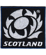 Scotland National Rugby Union Team Badge Iron On Embroidered Patch - £7.98 GBP