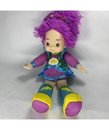 16” Stormy Rainbow Brite Plush Doll Purple Hair Hallmark Lightning Bolt - $26.99