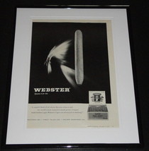 1958 Webster&#39;s Queens 11x14 Framed ORIGINAL Vintage Advertisement - $49.49