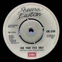 Sheena Easton - For Your Eyes Only / Runaway [7&quot; 45 rpm Single] UK Import - £4.27 GBP